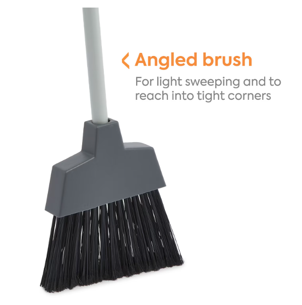 Coastwide Professional 8" Angled Broom, Gray