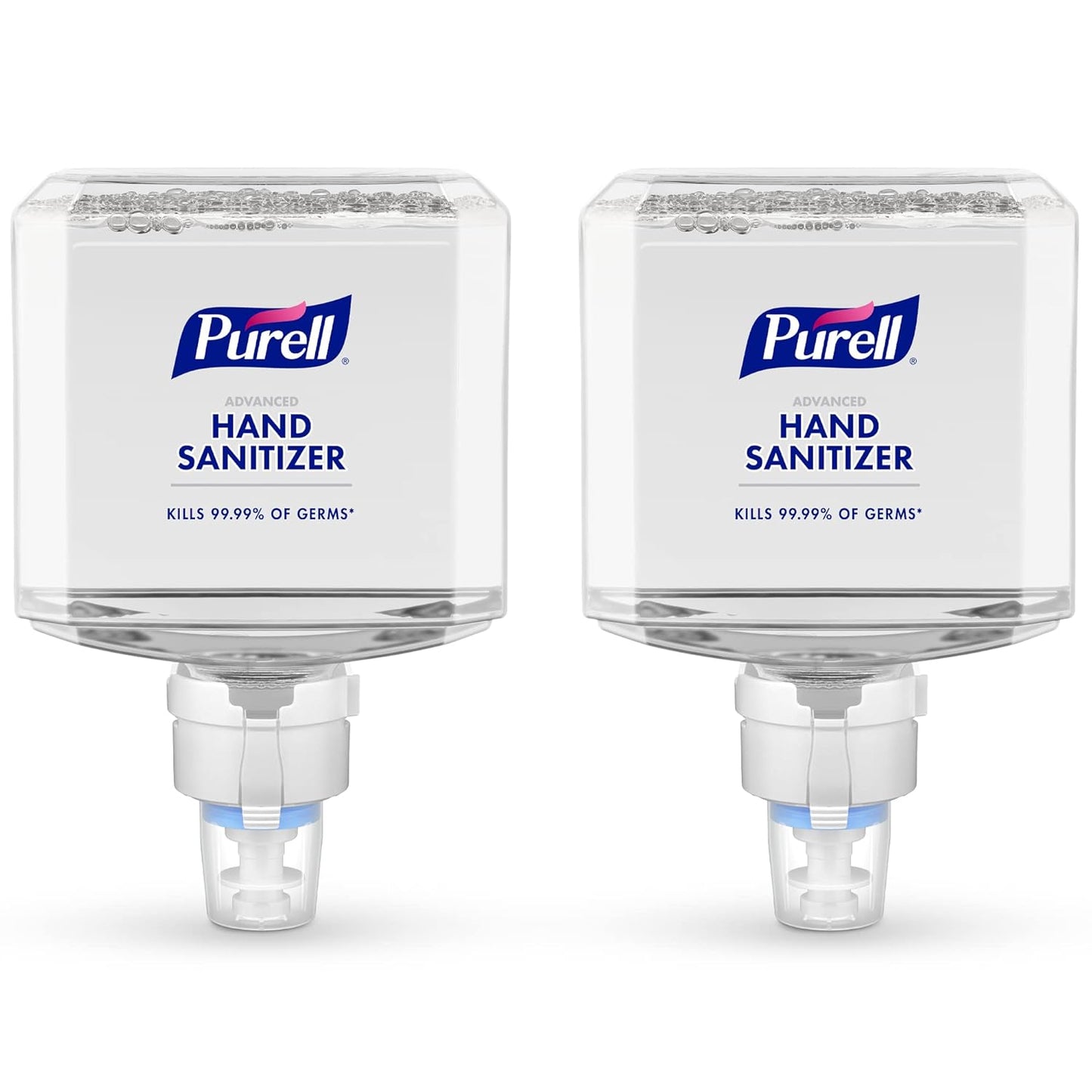 PURELL Advanced Hand Sanitizer Foam, Clean Scent, 1200 mL Refill for PURELL ES8 Automatic Hand Sanitizer Dispenser (Pack of 2) - 7753-02
