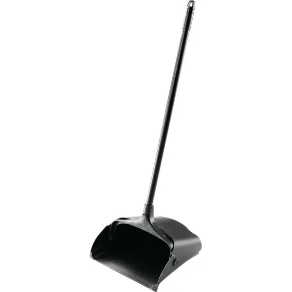 Rubbermaid Commercial Executive Lobby Pro Dust Pan W/ Long Handle (6-Pack)
