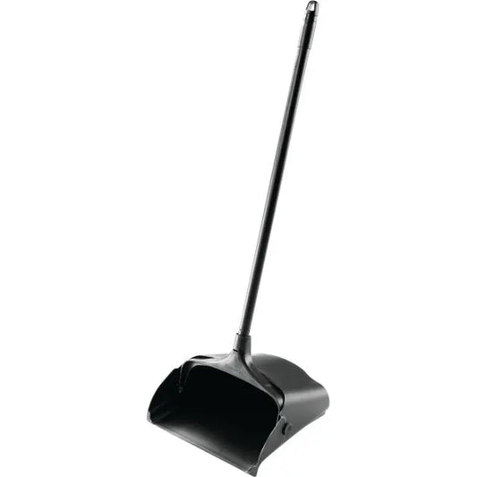 Rubbermaid Commercial Executive Lobby Pro Dust Pan W/ Long Handle (6-Pack)