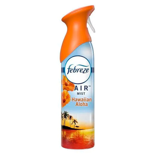 Febreze Air 8.8 Oz. Hawaiian Aloha Scent Air Freshener Spray Case Of 6