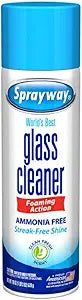 Sprayway Glass Cleaner Aerosol Spray, 19 oz (Packaging May Vary)